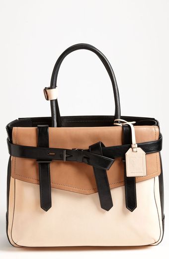 Reed Krakoff Boxer Tricolor Leather Satchel - Lyst