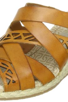 Rockport Rockport Womens Emily Laser Cut Wedge Sandal - Lyst
