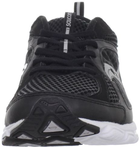 best running shoes for men 2012
 on Saucony Mens Grid Fiya Running Shoe in Black for Men (black/white ...