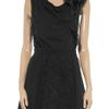 Valentino Tulle Trimmed Lace and Cotton Jersey Top in Black - Lyst