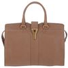 Yves Saint Laurent Structured Bag in Brown - Lyst