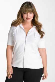 Zella Supersoft Short Sleeve Hoodie - Lyst
