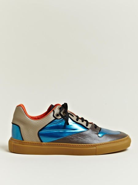 Balenciaga Mens Contrast Panel Trainers in Multicolor for Men (multicolour) - Lyst