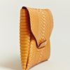 Givenchy  Python Leather Envelope Bag in Orange - Lyst