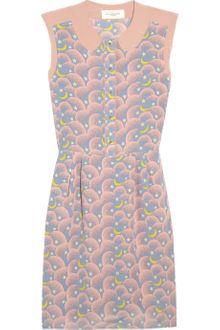 Jill Stuart Pia Printed Silk Dress - Lyst