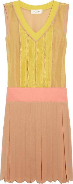  - jill-stuart-yellow-elenora-pleated-silkorganza-and-chiffon-dress-product-1-4268126-548247371_medium_flex