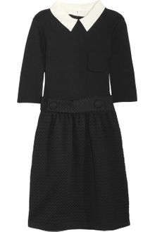 M Missoni Knitted and Silk Jacquard Dress - Lyst