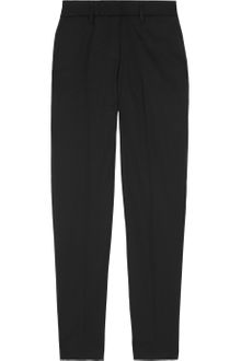 Miu Miu Cropped Highrise Stretch Woolgabardine Pants - Lyst