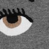 Moschino Cheap & Chic Eyes and Lips Intarsia Cashmere Sweater in Gray - Lyst