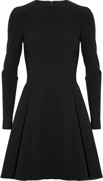 Proenza Schouler Stretch Crepe Dress in Black - Lyst