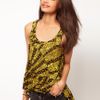 Asos Collection Vest with Peplum Back in Forest Print in Multicolor (multi) - Lyst