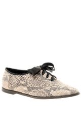 Asos Asos Milkshake Lace Up Flat Shoes