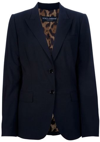 Dolce & Gabbana Fitted Blazer - Lyst
