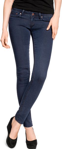 h&m super skinny super low waist jeans