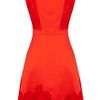 Karen Millen Coloured Lace Dress in Red - Lyst