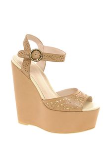 KG By Kurt Geiger Hydrangea Laser Cut Wedges - Lyst