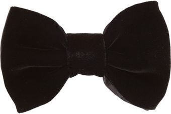 Lanvin Knit Double Bow Tie - Lyst