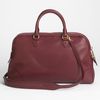 Marc Jacobs Venetia Leather Satchel in Red (bordeaux) - Lyst