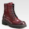 Marc Jacobs Leather Boot in Red for Men (burgundy) - Lyst