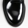 Prada Spazzolato Leather Loafer in Black for Men - Lyst