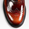 Prada Spazzolato Wingtip Laceup in Brown for Men (tabacco) - Lyst