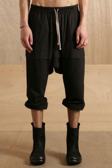 Rick Owens Rick Owens Mens Cropped Skirt Trousers - Lyst