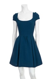 Zac Posen Capsleeve Dress - Lyst
