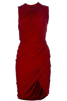 Alexander Wang Draped Sleeveless Dress - Lyst