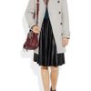 Burberry Brit Doublebreasted Woolblend Trench Coat in Gray - Lyst