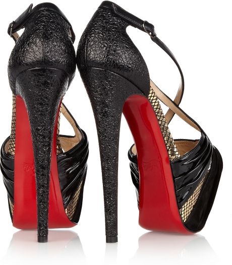 louboutin black sandals