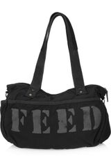 DKNY Canvas and Shell Diaper Bag