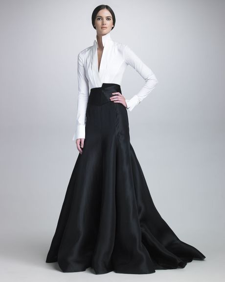 Formal Long Black Skirt 56