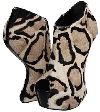 Giuseppe Zanotti Animal Hair Boots  - Lyst