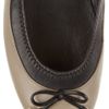 Gucci Leather Ballet Flats in Gray (mushroom) - Lyst