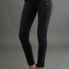 James Jeans Polo Zip Super Skinny in Slate Studded in Gray (slate) - Lyst