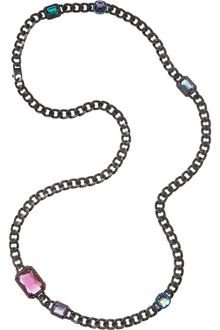 Lanvin Tutti Frutti Strass Crystal Strand Necklace - Lyst