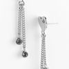 Marc By Marc Jacobs Lamour Fou Linear Earrings in Silver - Lyst