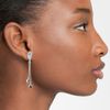 Marc By Marc Jacobs Lamour Fou Linear Earrings in Silver - Lyst