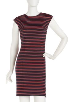 Michael by Michael Kors Striped Shift Dress - Lyst
