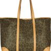 Mulberry Scotch Grain Leopard Print Leather Tote in Animal (black) - Lyst