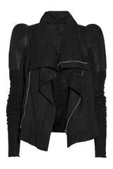 Rick Owens Robot Texturedleather Jacket