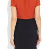 Stella Mccartney Sophie Twotone Crepe Dress in Blue (orange) - Lyst