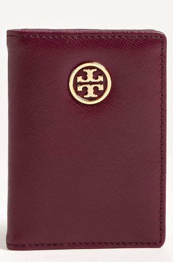 Tory Burch Robinson Transit Pass Wallet - Lyst