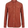 Allsaints Simmonds Shirt in Orange for Men (burnt umber) - Lyst