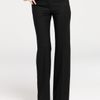Ann Taylor Petite Signature Tropical Wool Trousers in Black - Lyst