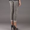 Current/elliott The Rolled Skinny Cord in Beige (leopard) - Lyst