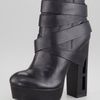 Dolce Vita Jyll Ankle Cutoutheel Boot in Black (blk) - Lyst