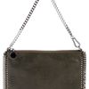 Stella Mccartney Falabella Clutch in Green (khaki) - Lyst