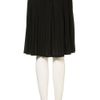 Topshop Black High Waist Pleat Skirt in Black - Lyst