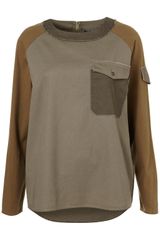 Topshop Mix and Match Sweatshirt